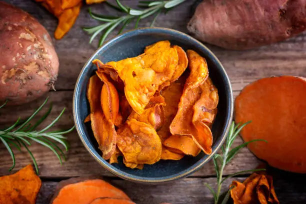 Sweet Potato Chips 10Mmkg