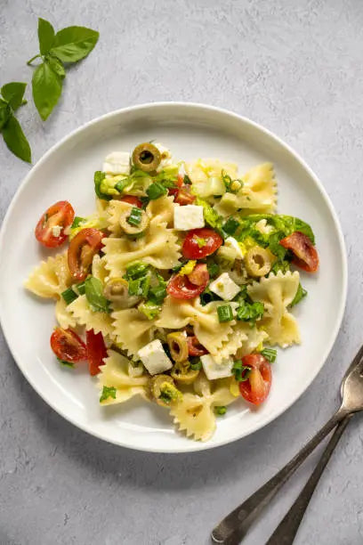 Salad Curry Pasta