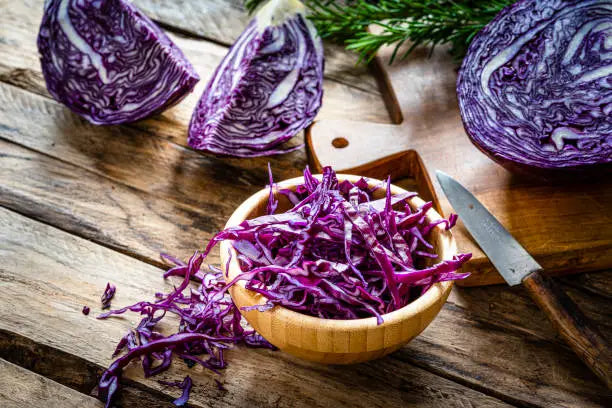 Cabbage Red Shredded